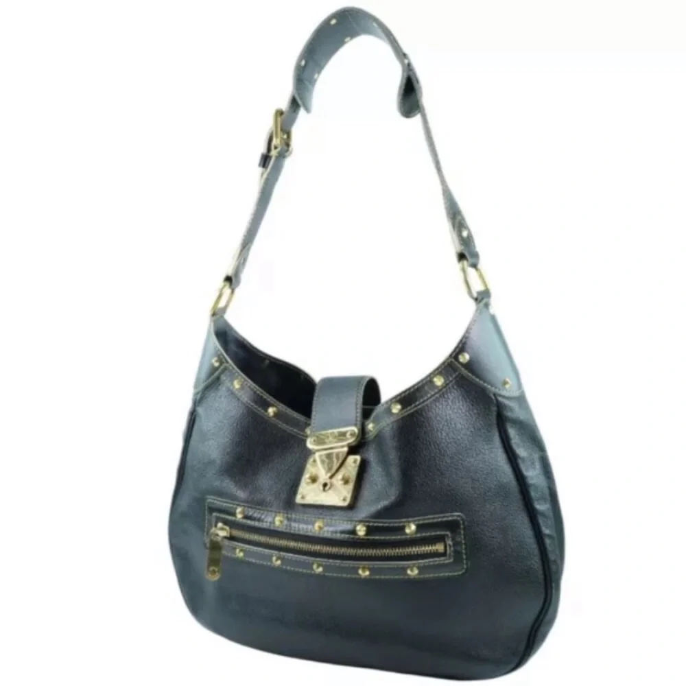 🌟RARE🌟 leather studded hobo Louis Vuitton - Picture 3 of 13